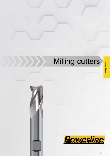 Powerline經濟型高速鋼銑刀